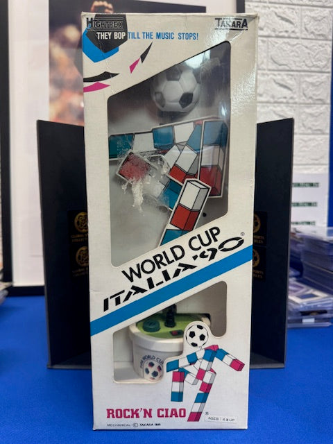 Italia 90 Mascot Rock'n Ciao in box