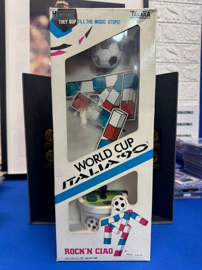 Italia 90 Mascot Rock'n Ciao in box
