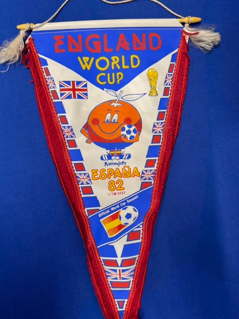 Spain 82 World Cup England Pennant