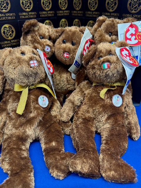 Korea & Japan 2002 World Cup Ty Beanie Babies BNWT