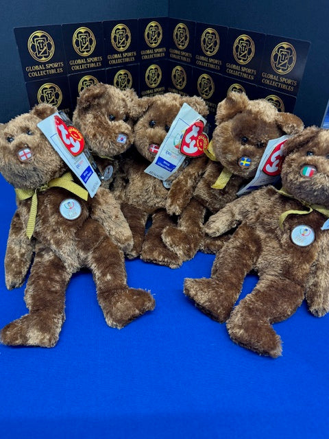 Korea & Japan 2002 World Cup Ty Beanie Babies BNWT