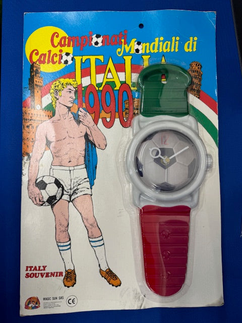 Very rare Italia 90 Wall Clock still in packaging