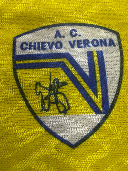 Chievo Verona 1996/97 Home Shirt – XL – Player Issue/Worn? – Federico Cossato