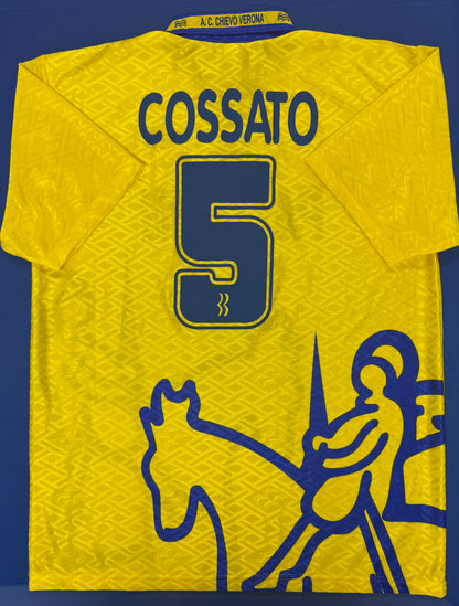 Chievo Verona 1996/97 Home Shirt – XL – Player Issue/Worn? – Federico Cossato