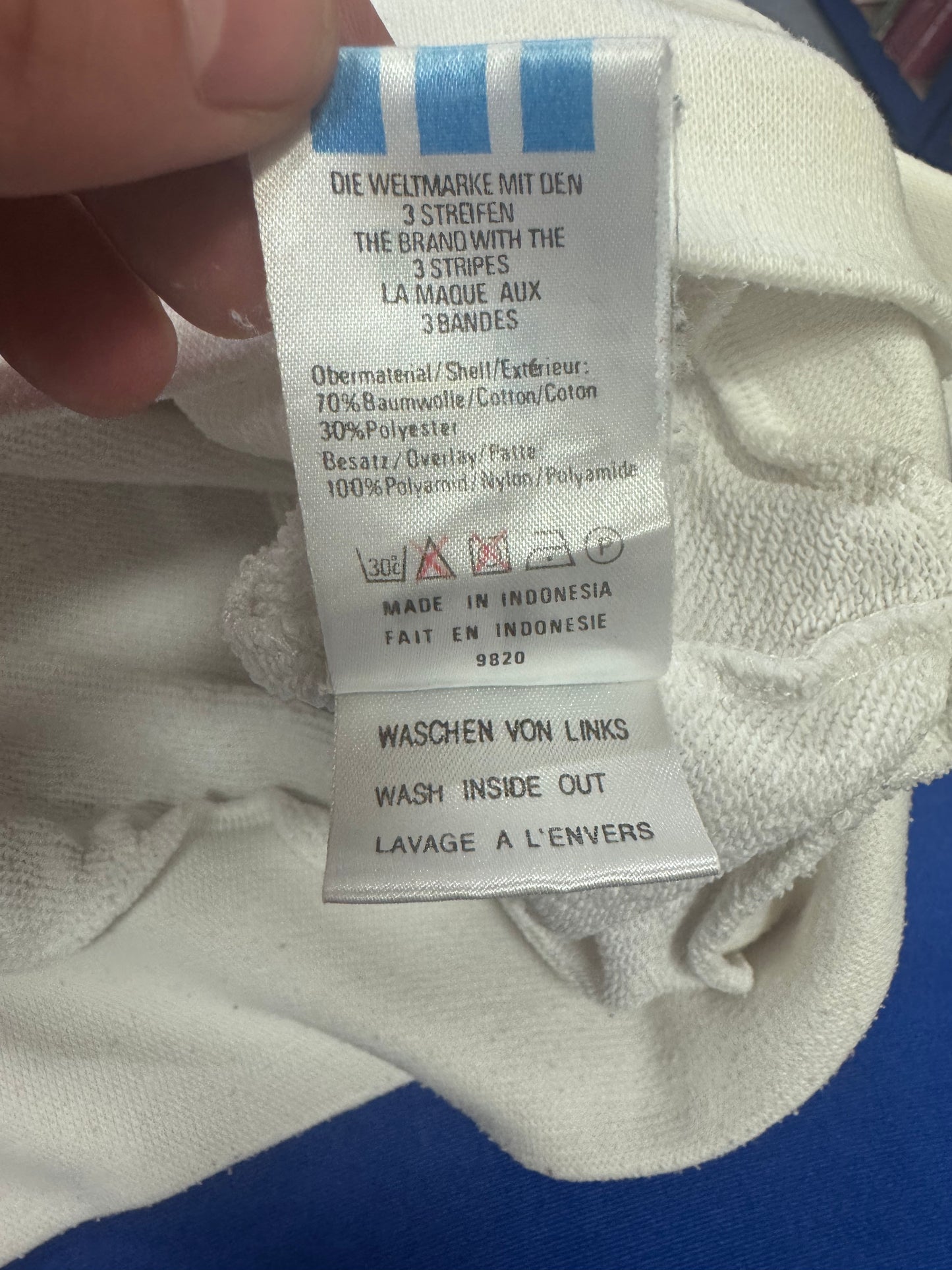 Germany 1990 Adidas Sweatshirt – Medium (D5/F174) – Very Rare