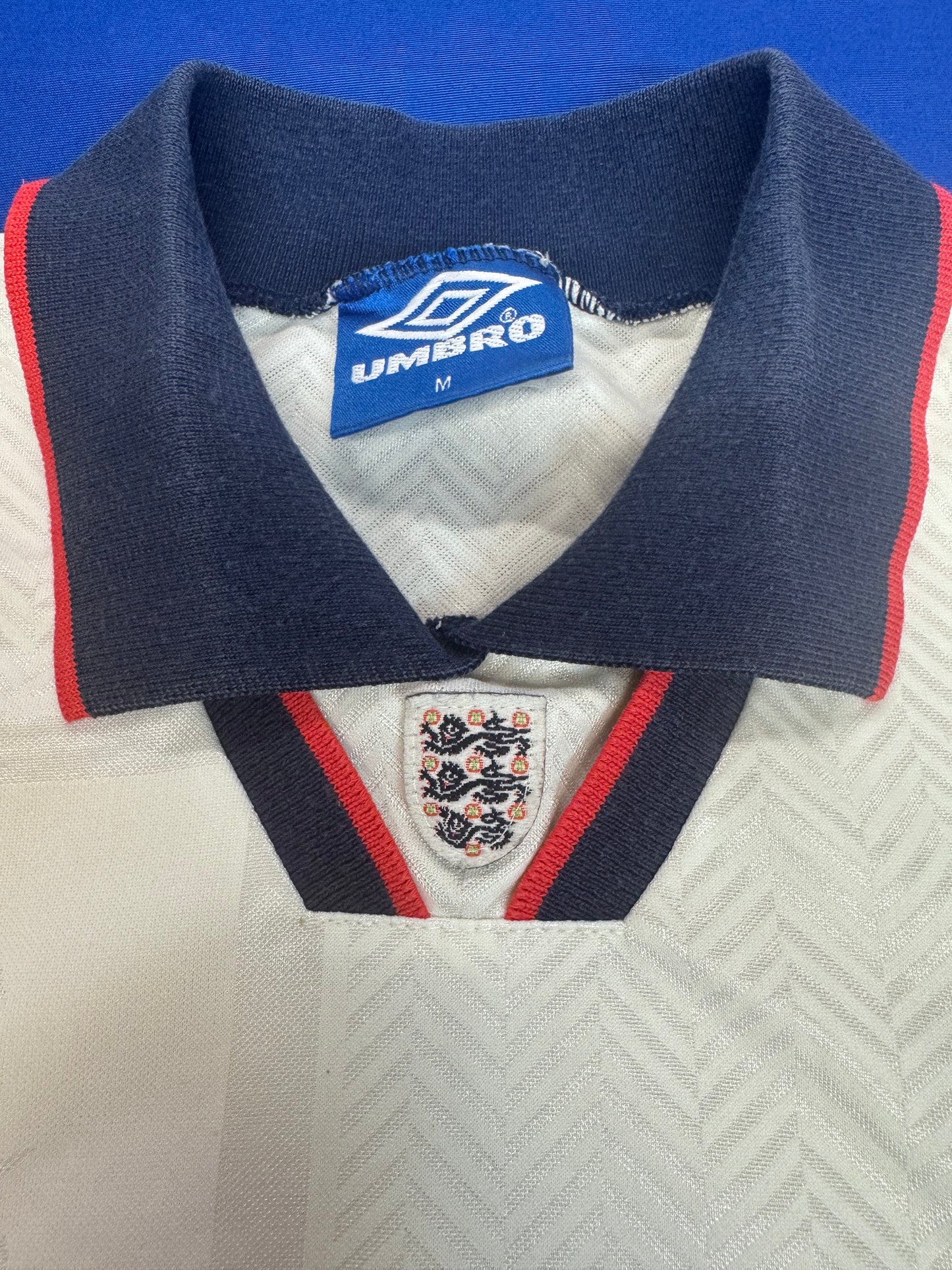 England 1993/95 - Home Medium Excellent Condition
