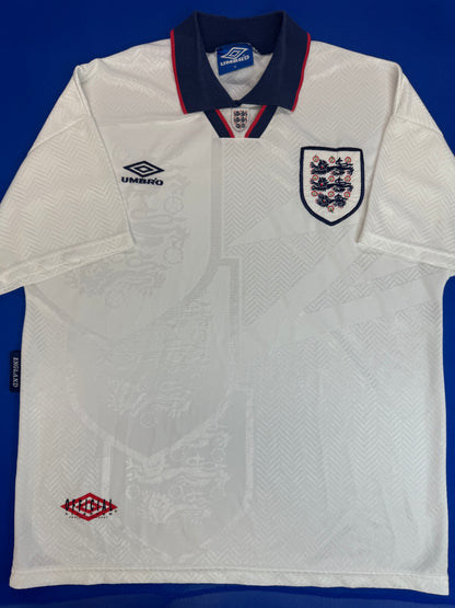 England 1993/95 - Home Medium Excellent Condition