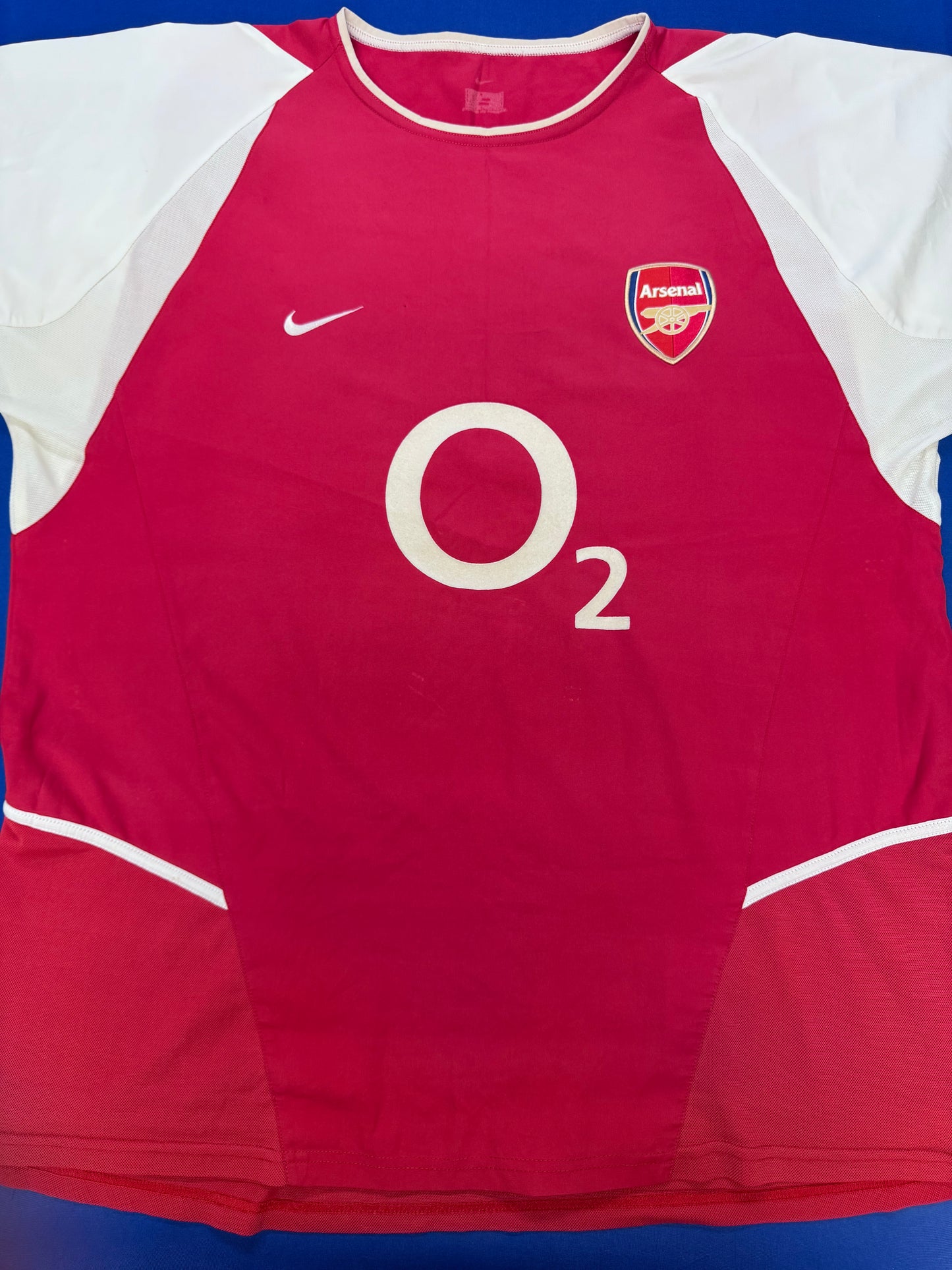 Arsenal Nike Home - 2002/04. - Large - Good Condition