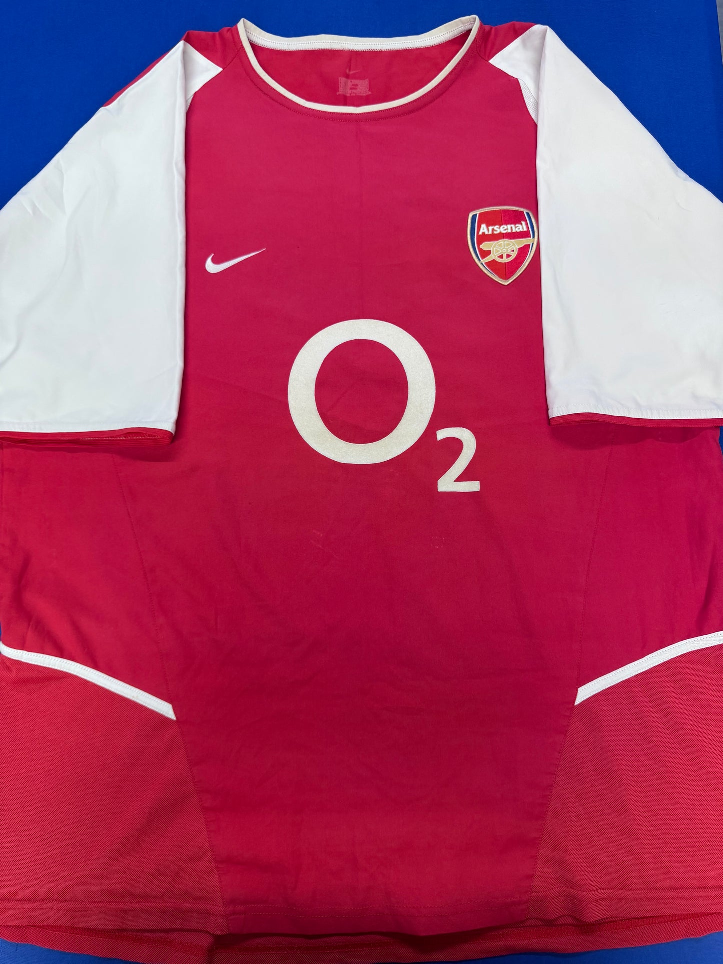 Arsenal Nike Home - 2002/04. - Large - Good Condition