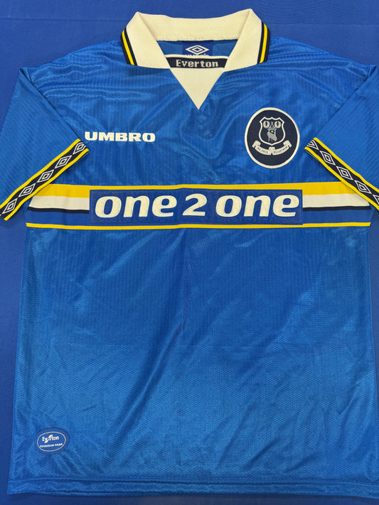 Everton 1997/99 Home - Medium - Very Good Condition