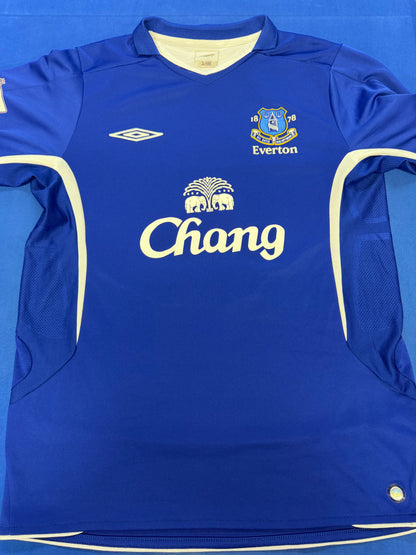Everton 2005/06 - Medium - Ferguson Nameset replaced
