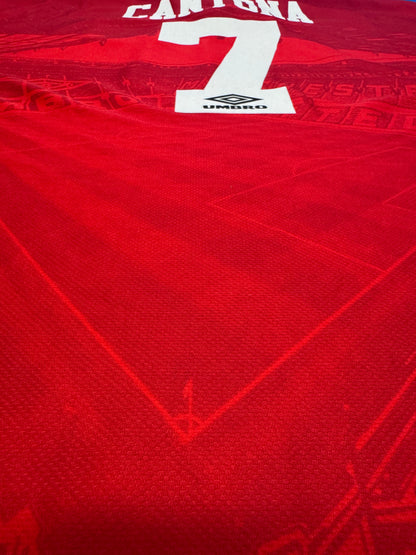 Manchester United 1995/96 - Home - XL - Cantona Nameset Very Good Condition
