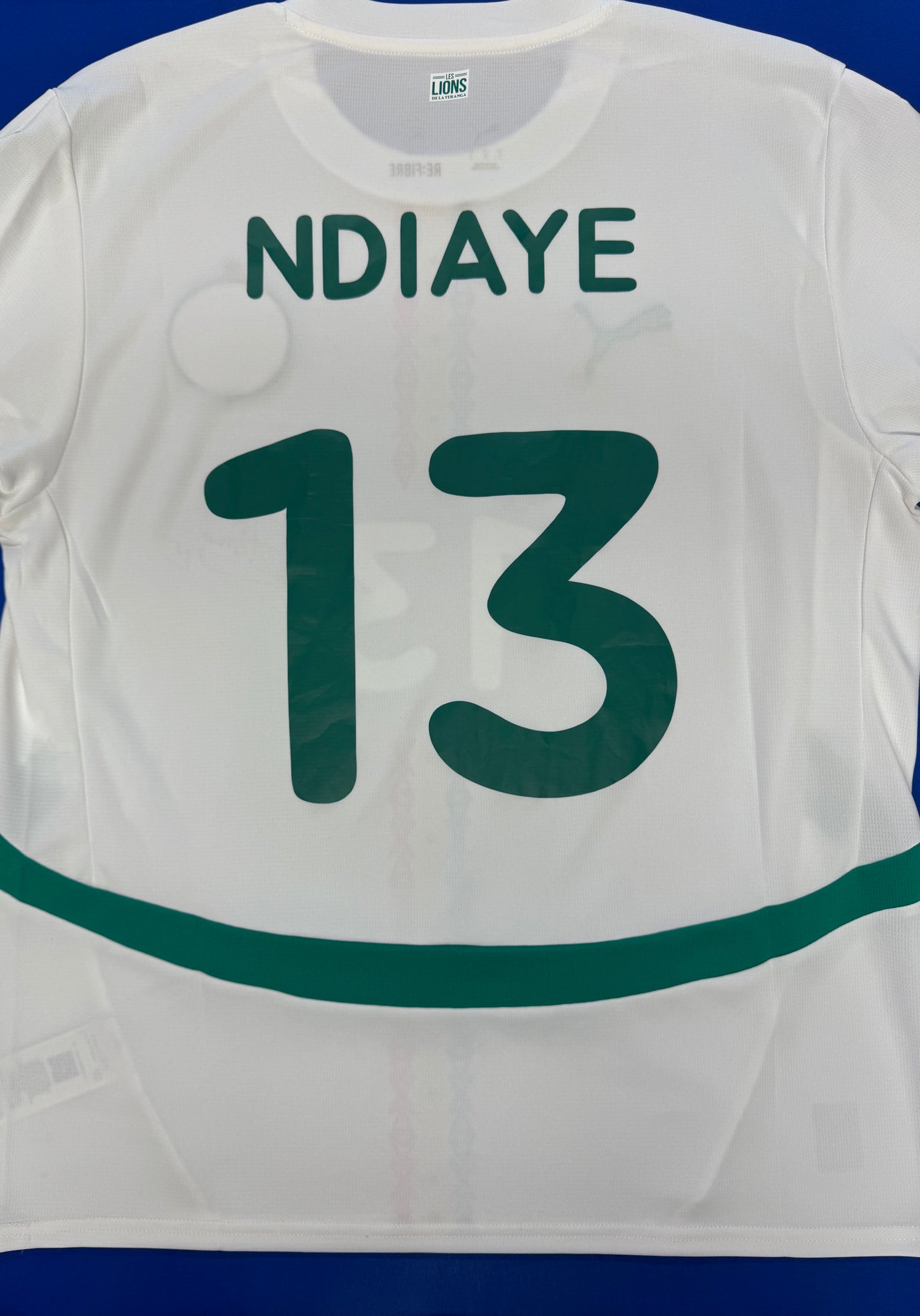 Senegal 2026 AFCON Shirt - Large - Signed by Iliman Ndiaye