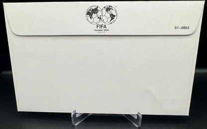World Cup Mexico 86 First Day Covers Northern Ireland Signed Pat Jennings