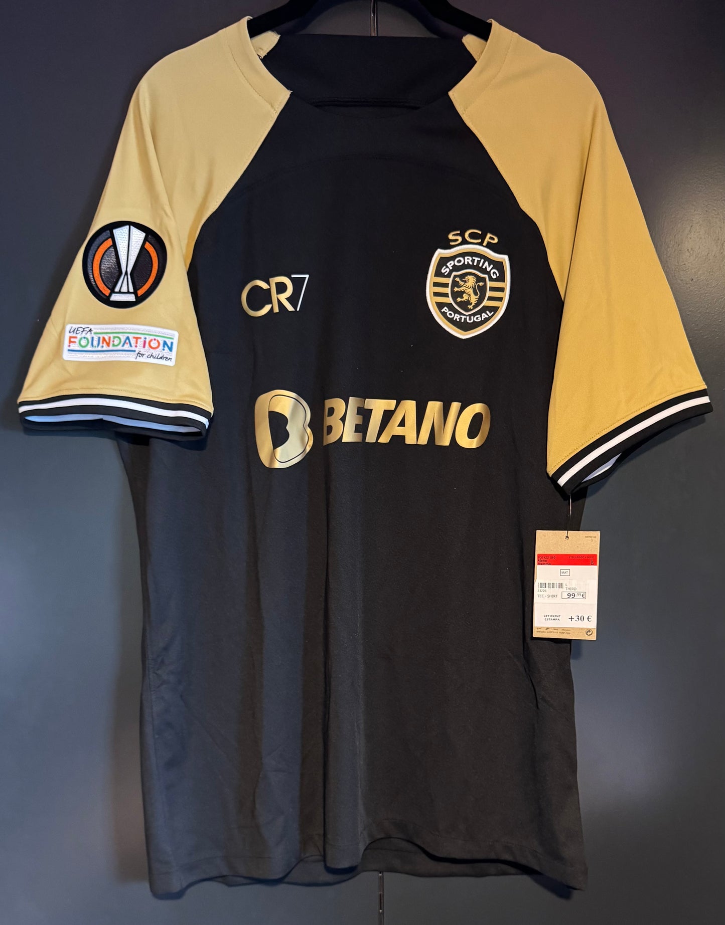 2023/24 CR7 Cristiano Ronaldo Large Shirt Sporting Lisbon