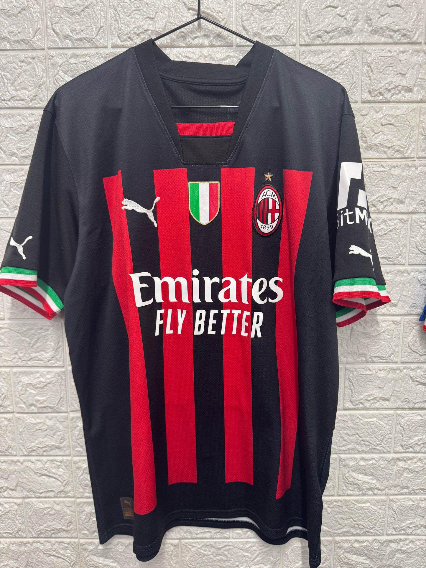 AC Milan Home Shirt Large VGC