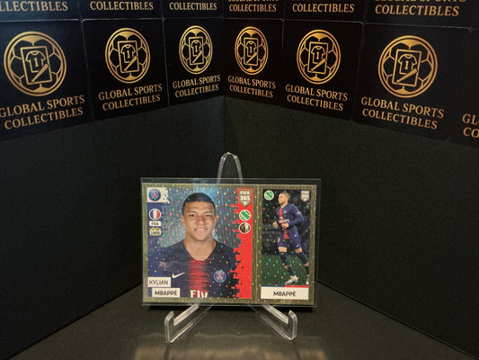 Panini 365 Kylian Mbappe sticker rare 2018